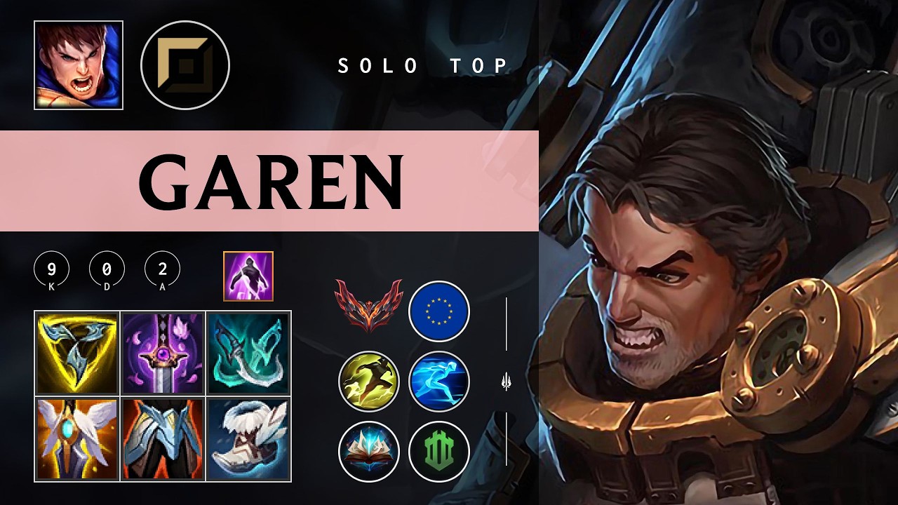 Garen Top vs Jhin - EUW Grandmaster Patch 26.05