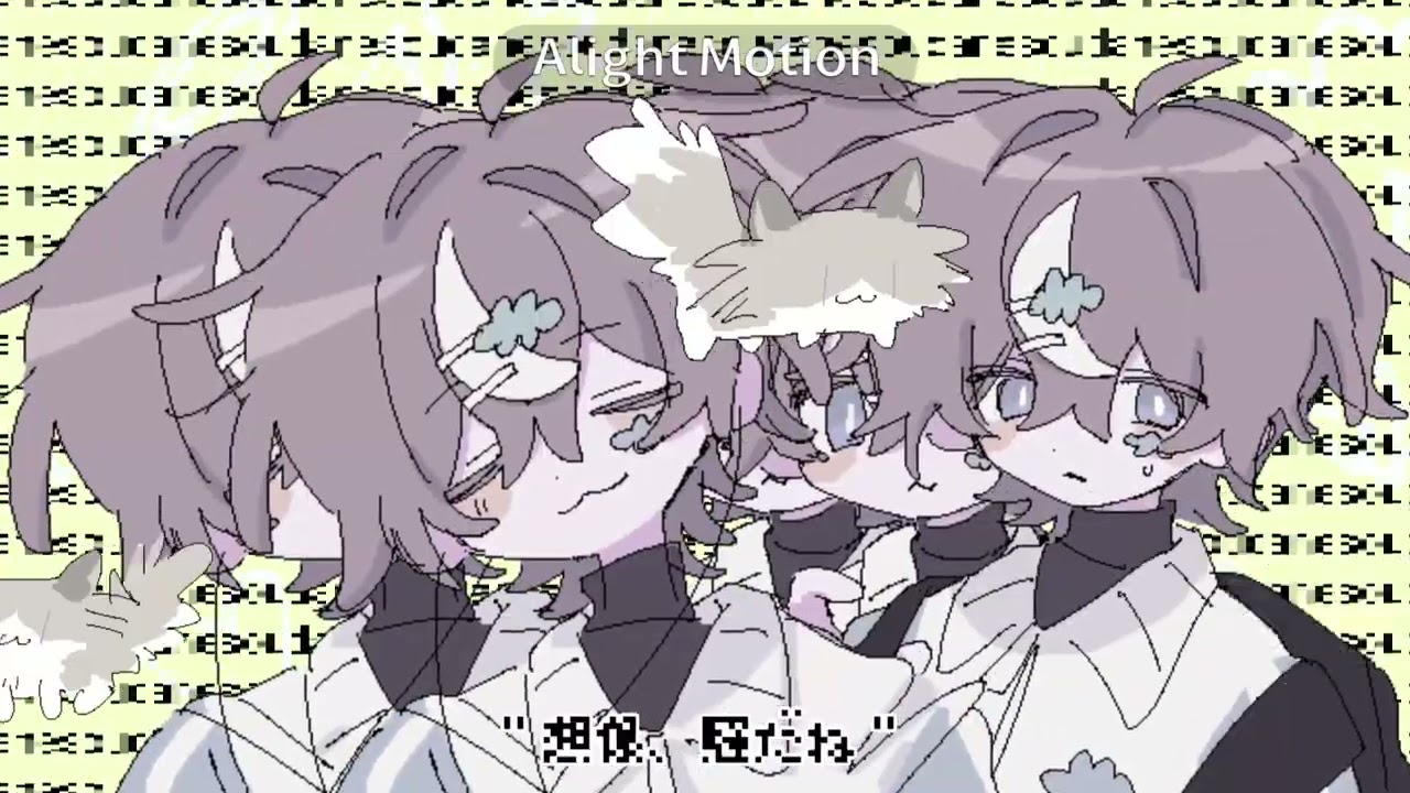 【手描き】そらびびさんで💊飲んで寝よう