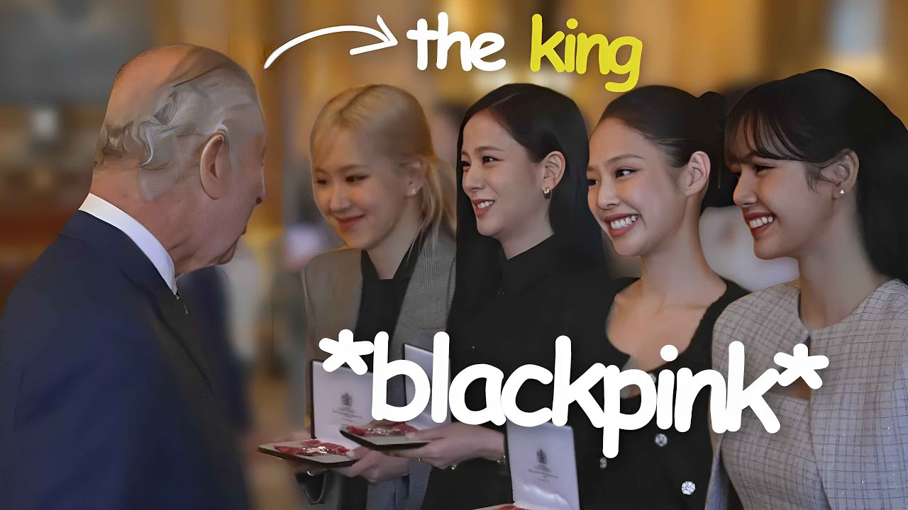 blackpink being a MESS  at the palace