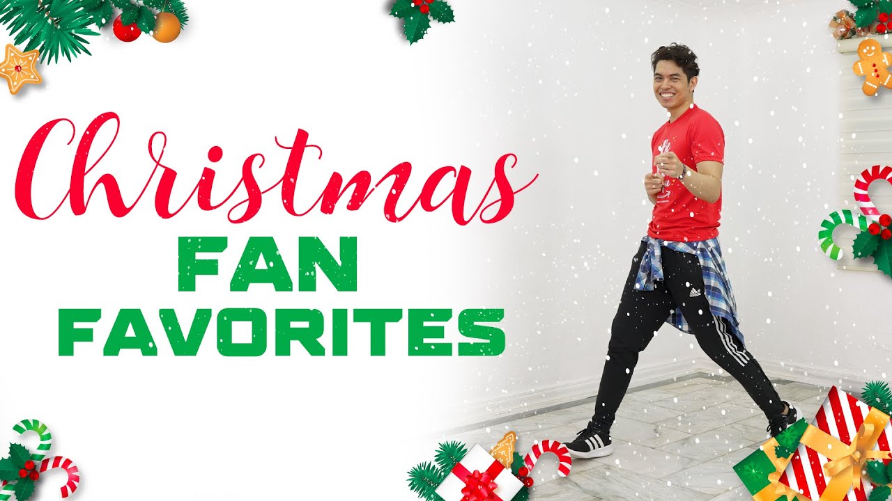 FUN CHRISTMAS WORKOUT &bull; 22 Min Workout &bull; 2900 Steps &bull; Patreon Fan Faves &bull; Walking Workout #149