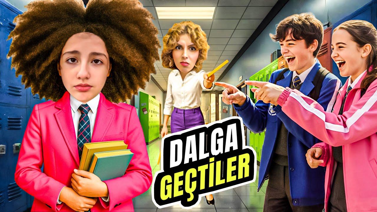 OKULDAKİ ÇOCUKLAR ESMANURUN SAÇLARI İLE DALGA GEÇTİ! SARA ABLA ÇOK KIZDI! | Esmanur ve Sara 