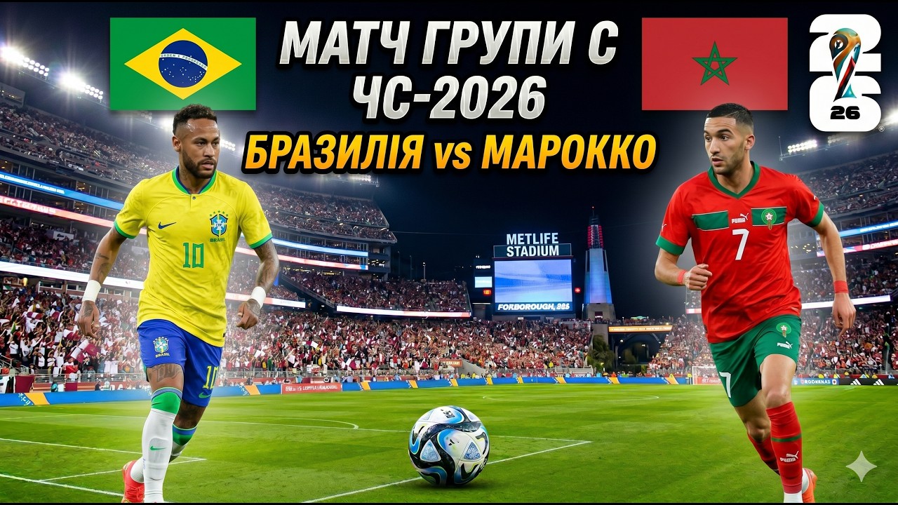 FIFA World Cup 2026 | Group C: Brazil vs Morocco | EA SPORTS FC 26