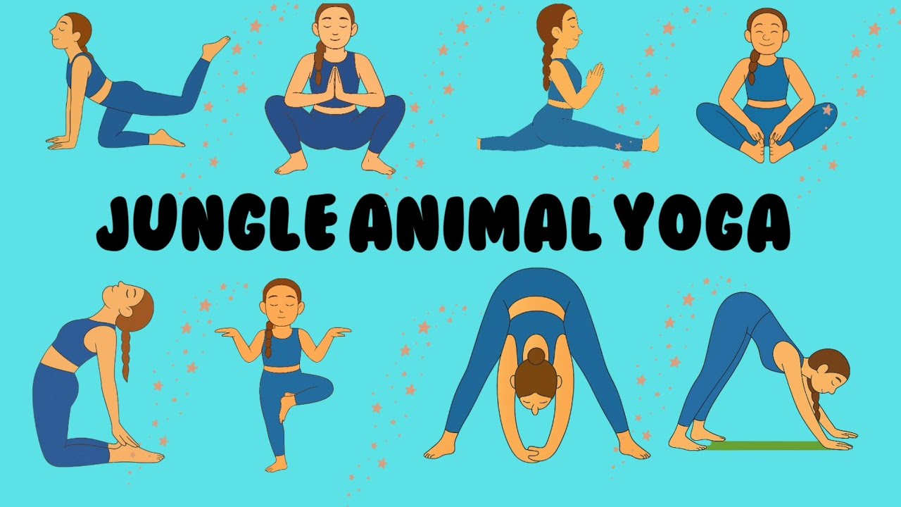 Jungle Adventure Yoga |13Creative Poses for Exploration & Strength