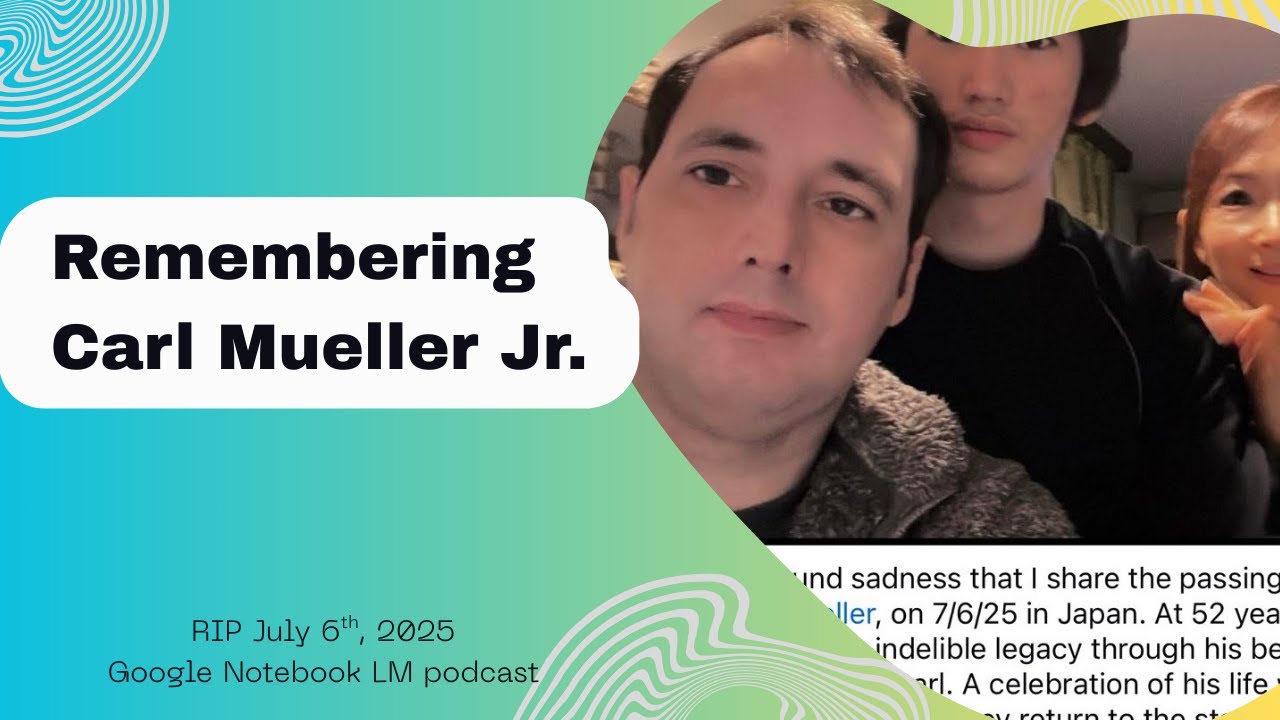 Remembering Carl Mueller Jr. | Intellivision | Google NotebookLM Podcast