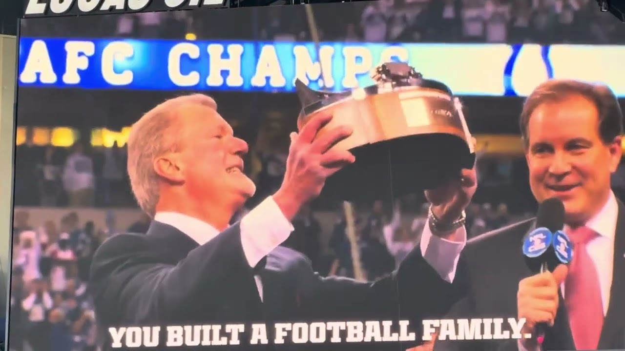 Jim Irsay Ring of Honor Induction 2025 #jimirsay #indianapoliscolts #ringofhonor #peytonmanning 