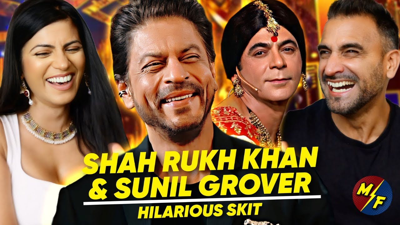 Shahrukh Khan And Sunil Grover Hilarious Skits - Zee Cine Awards 2024 - REACTION!