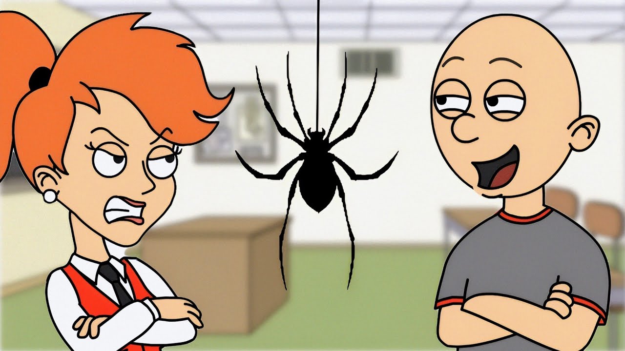 Classic Caillou Pranks His Teacher/Grounded