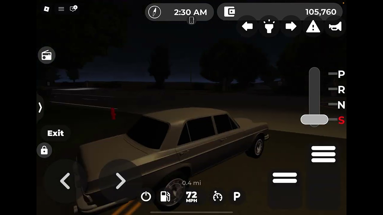 This car was glitching but then…