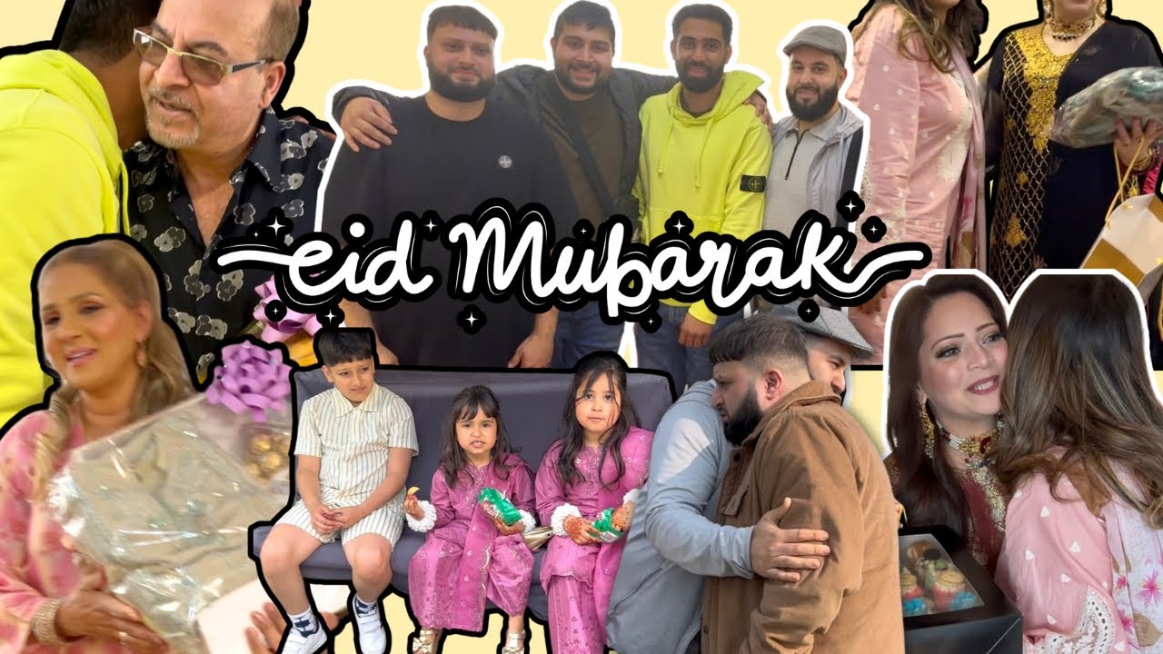 A Grand Eid Family Dawat at Mustafa Mum's Home 🎊 Everyone Gets Gifts & Eidi 🥳