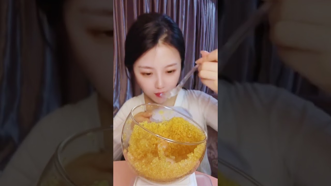 ASMR YELLOW TOBIKO - FLYING FISH ROE, INSANE CRUNCH! 