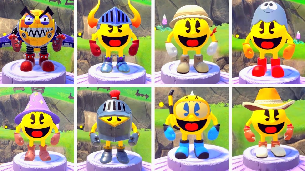 Pac-Man World 2 Re-PAC All Costumes (100% Completion)