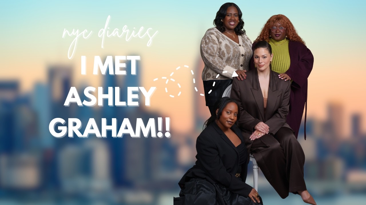 I Met Ashley Graham at JCPenney | Plus Size Fashion & NYC Vlog