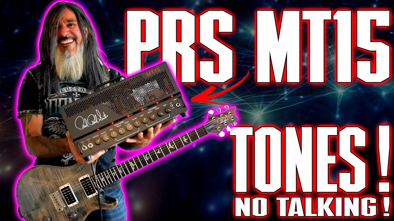 Pure PRS MT15 Amp TONES! 4 Studio Tracks | NO TALKING!