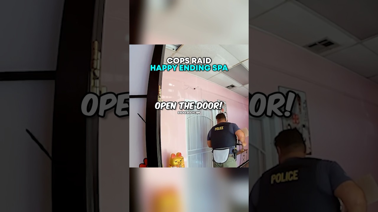 Cops RAID Happy Ending Spa 😬