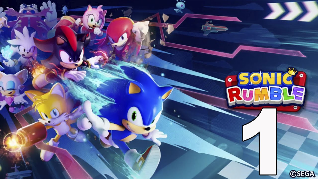 Sonic Rumble - Gameplay Walkthrough part 1(iOS,Android)