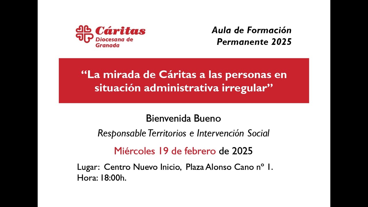 La mirada de Cáritas a las personas en situación administrativa irregular