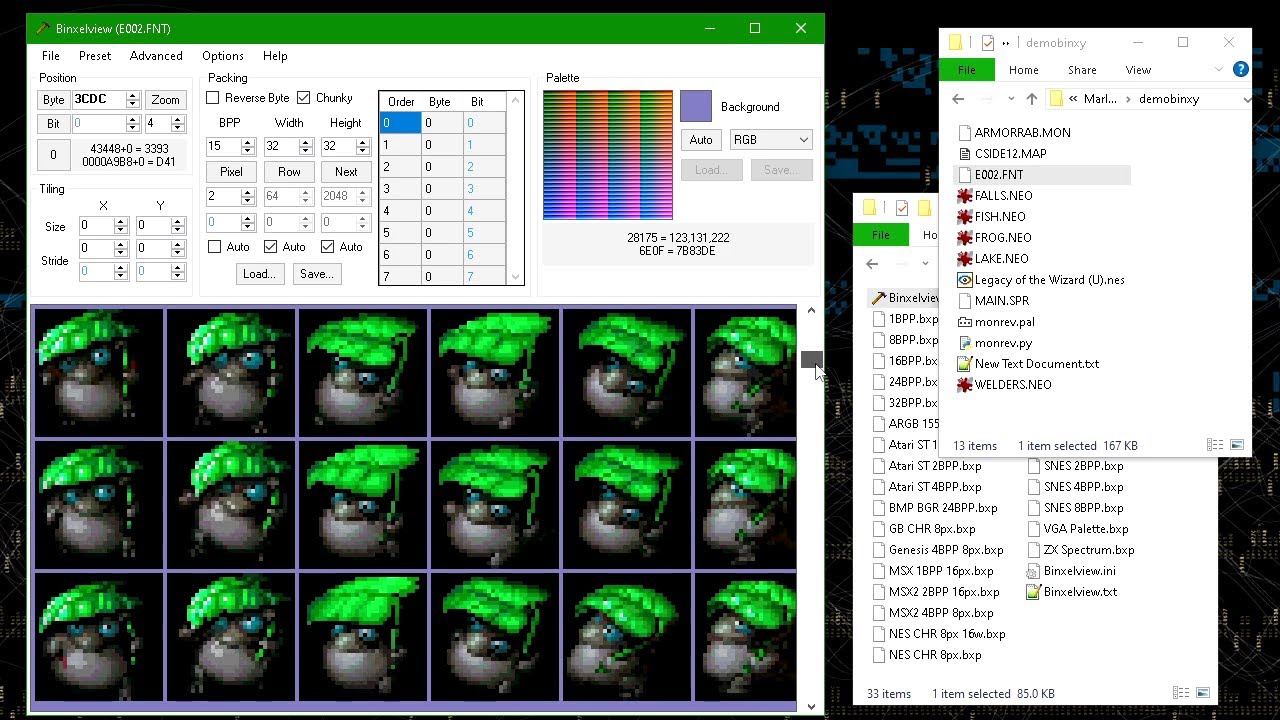 Binxelview visual data inspection tool