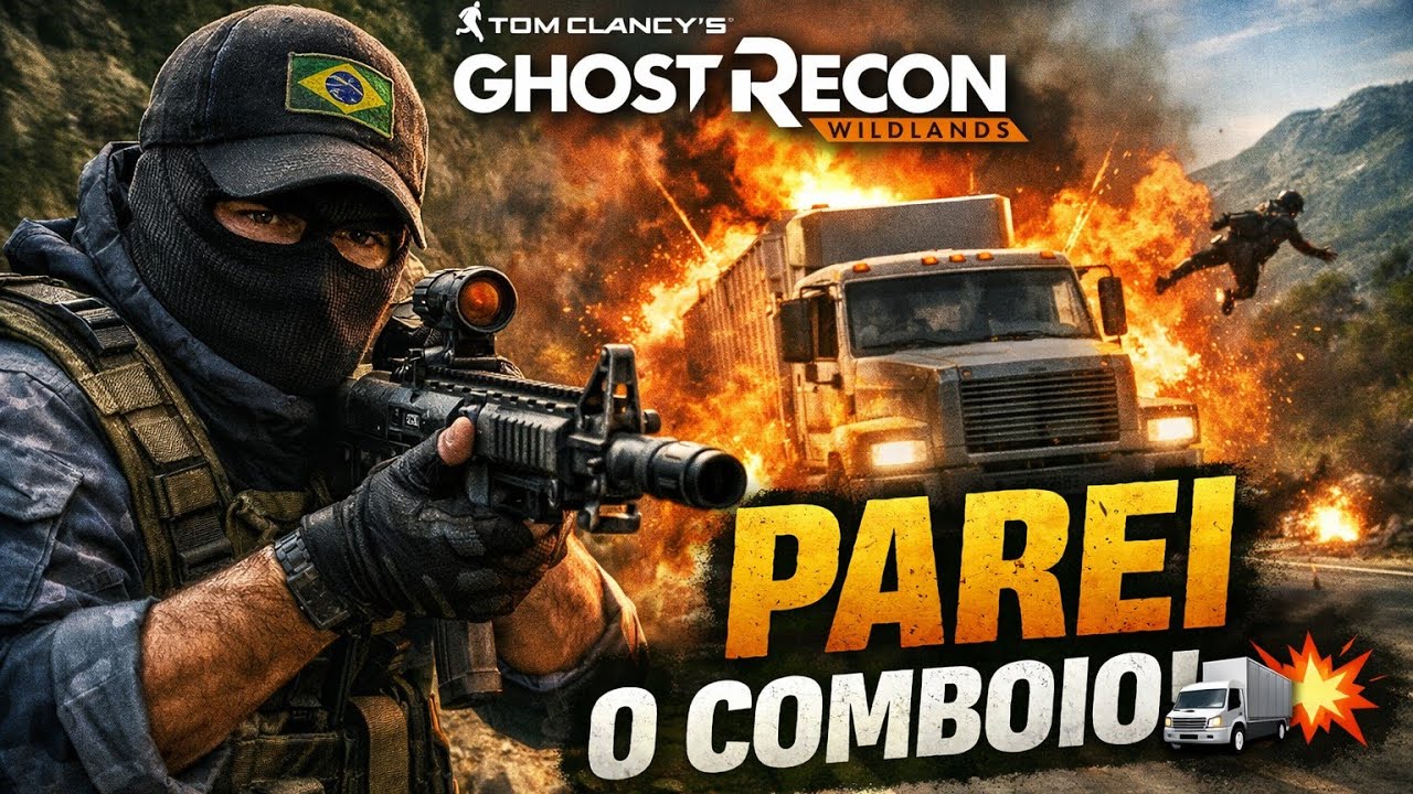 PAREI O COMBOIO DA SANTA BLANCA NO BRAÇO! 🚛💥 | Ghost Recon Wildlands