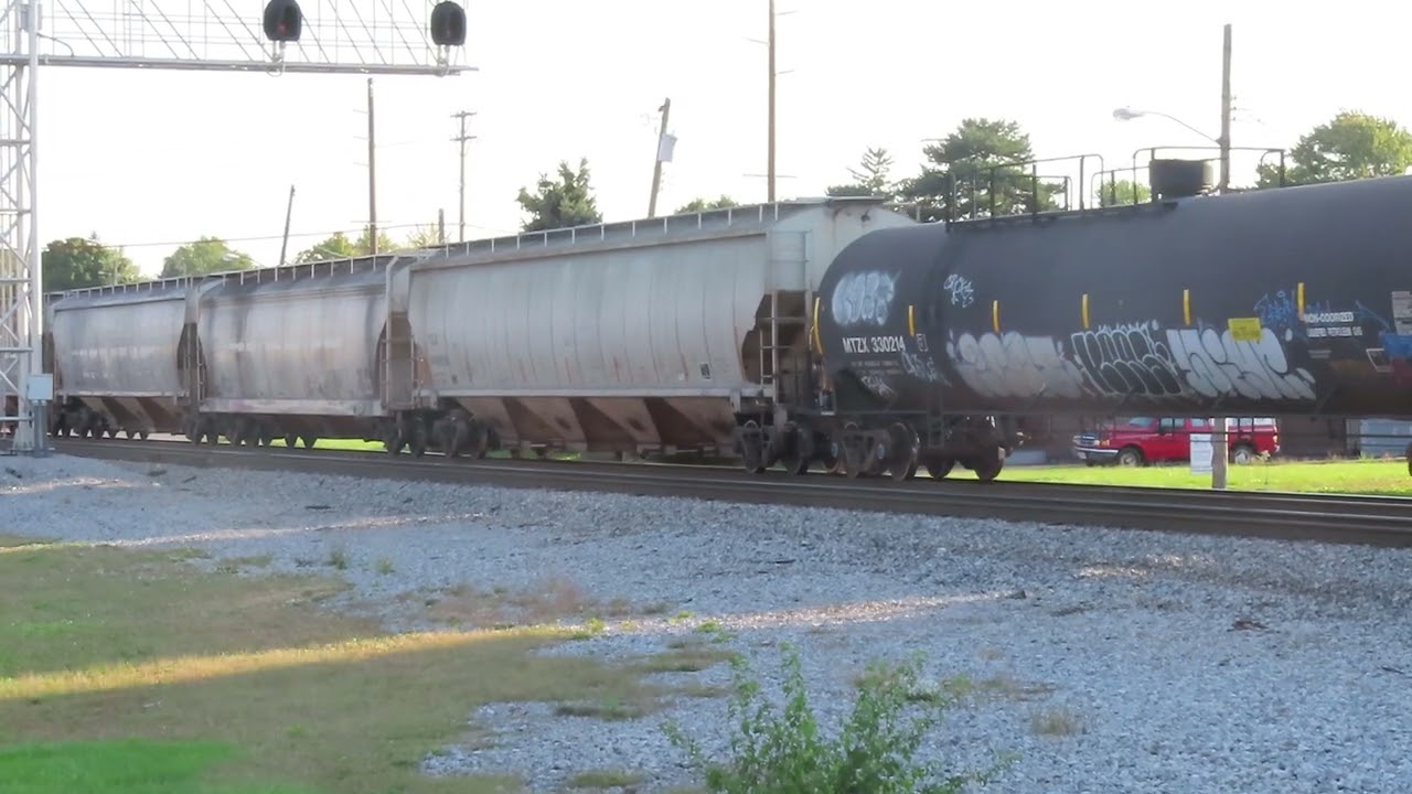 Rail Cars in Bellevue, Ohio on October 6, 2024