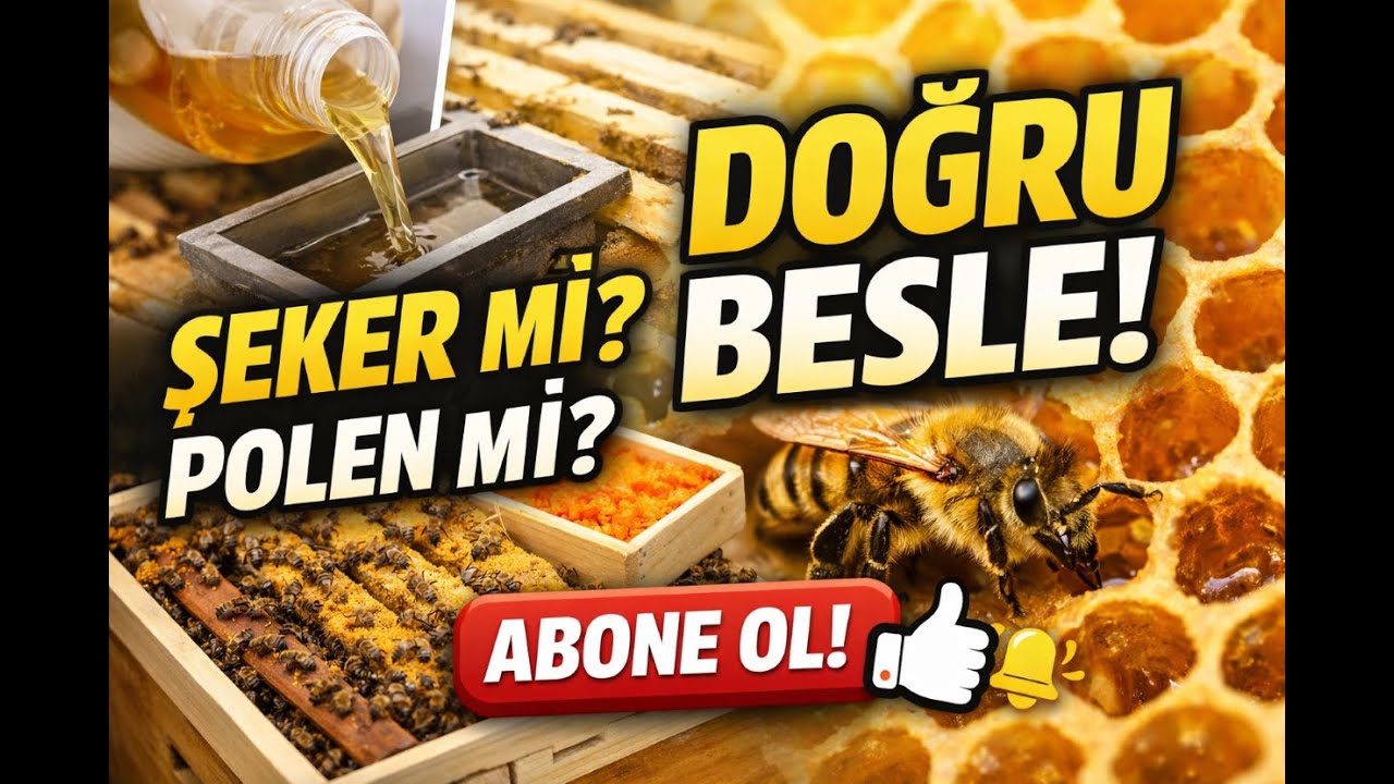 How to Feed Bees Properly | Sugar Syrup or Pollen? 🐝