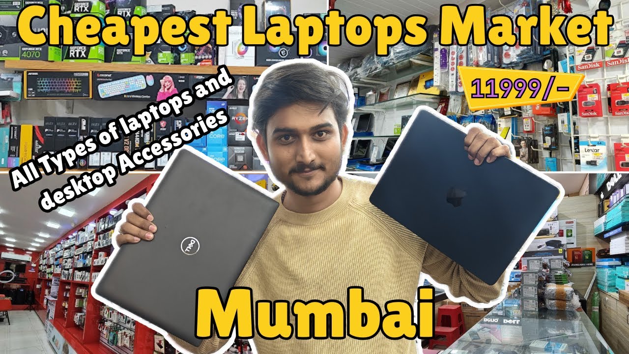 Mumbai’s Cheapest Laptops Market | Laptops & MacBooks starting at just ₹11,999 😱💻