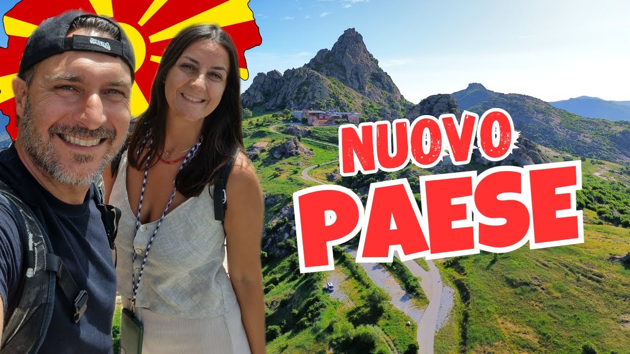 🚐  MACEDONIA DEL NORD in camper 🇲🇰 Attraversiamo la FRONTIERA