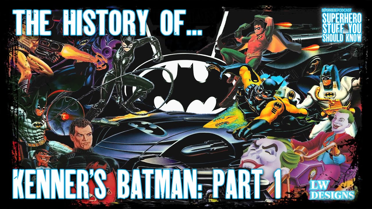 The History of Batman Kenner Action Figures - Part 1 (Batman 89, Batman Returns, BTAS)