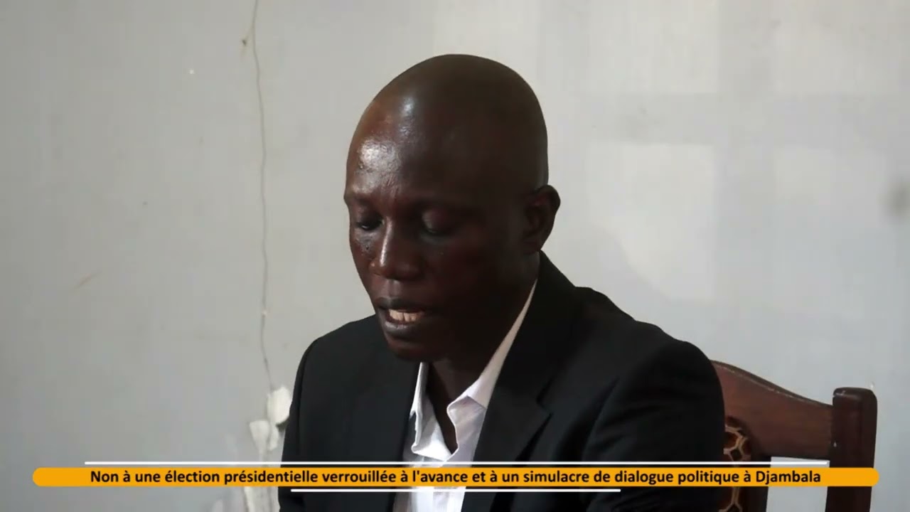 Communiqué de presse de l'UPRN: non à une élection présidentielle verrouillée à l'avance 