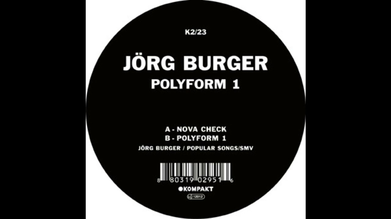 Jörg Burger - Nova Check (Techno 2007)