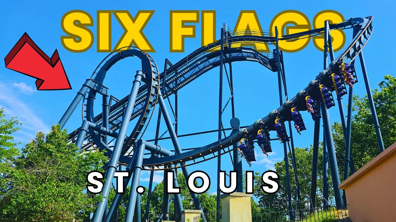 Six Flags St. Louis Missouri Full Virtual Tour