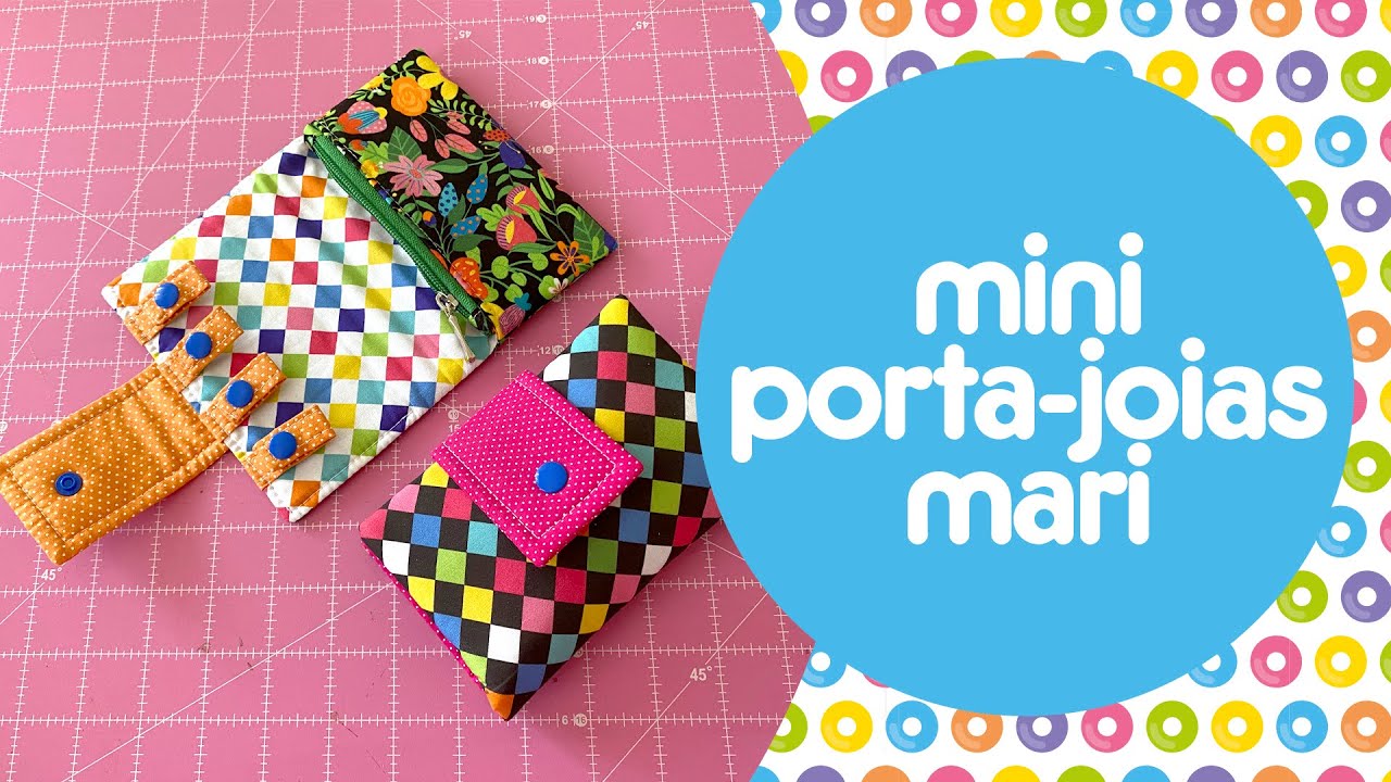 Mini Porta-joias Mari - TUTORIAL COM MOLDE EM PDF E MEDIDAS