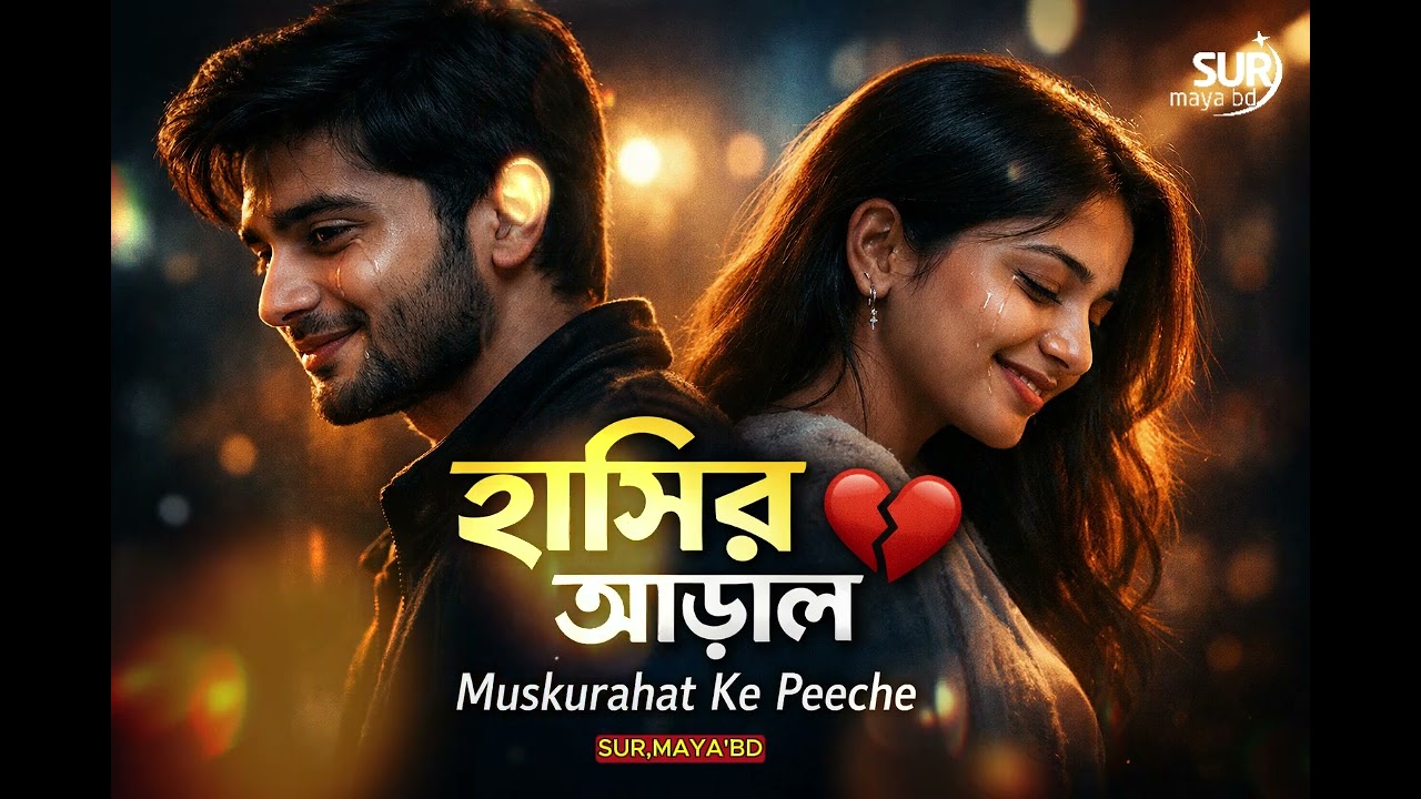 হাসির আড়ালে  Muskurahat Ke Peeche  Bangla Hindi Emotional Duet Song  Male Female