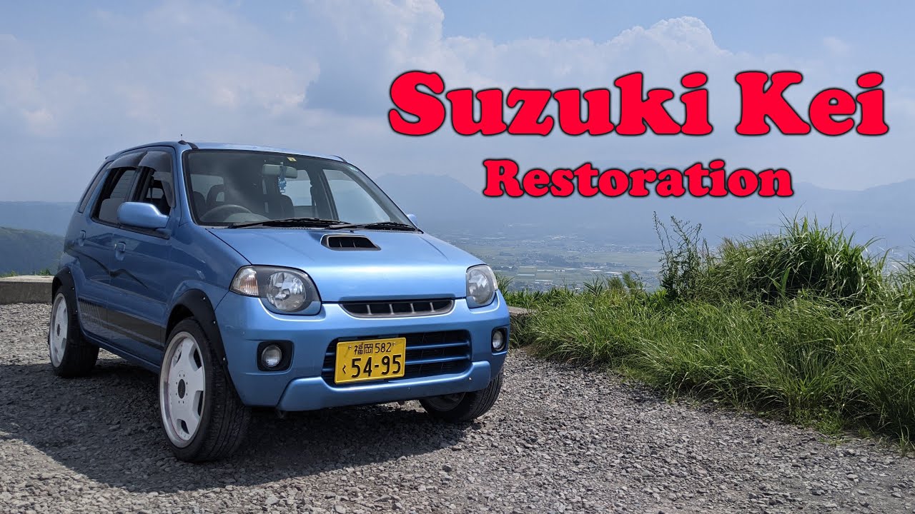 Restored a Kei car in Japan! Suzuki Kei HN21S K6A Turbo