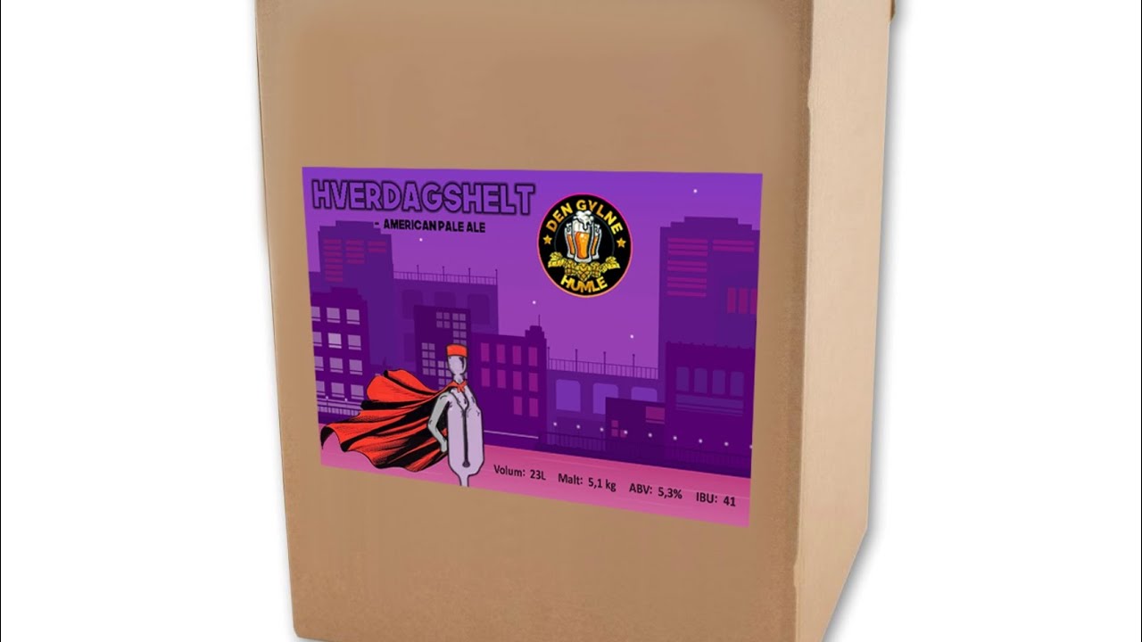 Hverdagshelt - &oslash;lsett fra Den Gylne Humle - Amerikansk Pale Ale - APA - NB: les info i beskrivelsen!