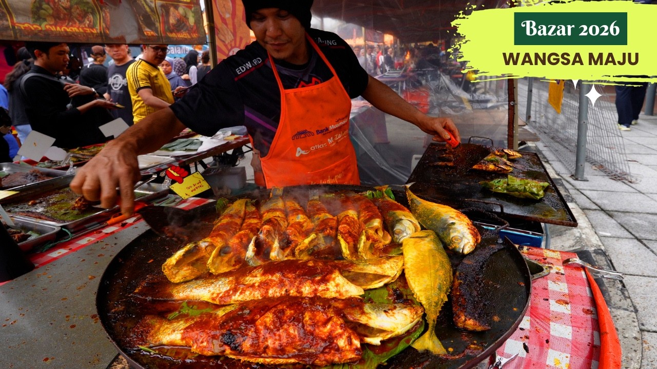 🇲🇾 Wangsa Maju Bazar 2026 | Must-Try Halal Street Food in Kuala Lumpur 🔥