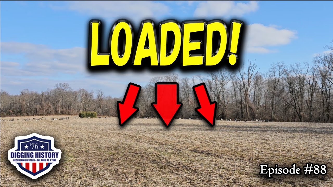 Metal Detecting Colonial Site LOADED with Old Coins and Relics