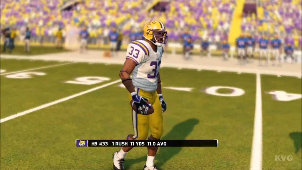 NCAA Football 14 - LSU Tigers vs. Florida Gators Gameplay [HD]