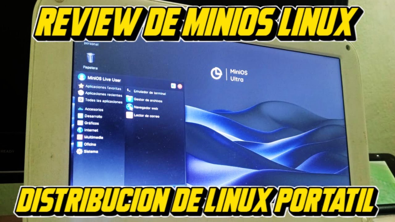 Review de MiniOS distribución de Linux portátil