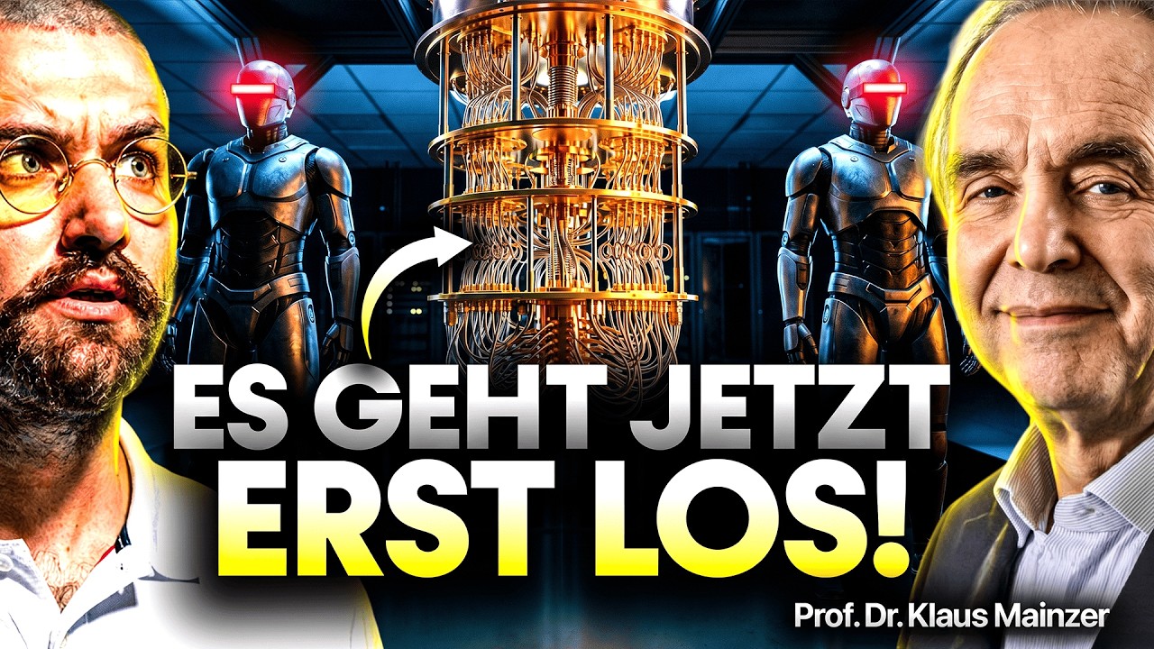 Prof. Dr. Klaus Mainzer: KI, Quantencomputer, Energie, Neuromorphe Chips, Roboter & die Zukunft