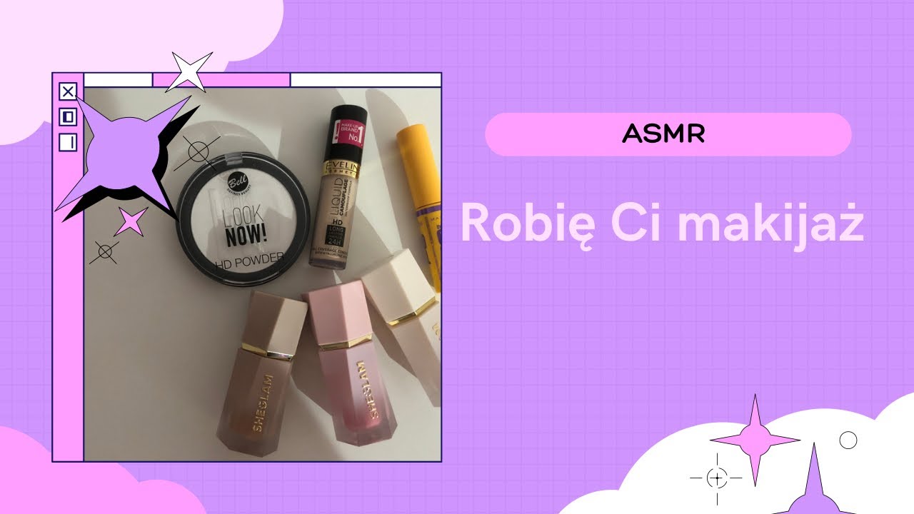 ASMR po polsku roleplay robie Ci makijaż 💄