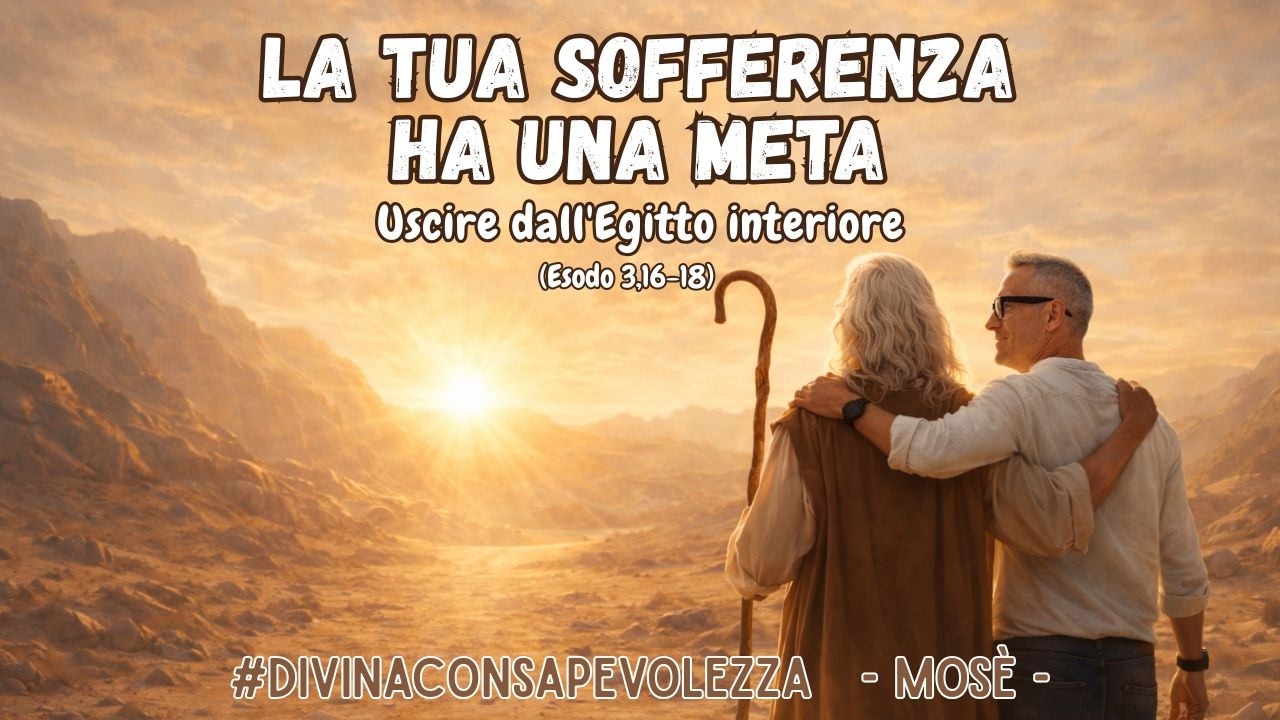 LA TUA SOFFERENZA HA UNA META (Uscire dall'Egitto interiore) - Massimo Coero Borga (Life Coach)