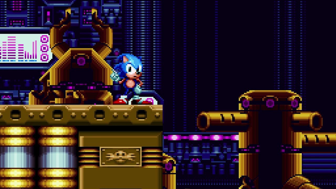 Metallic Madness Act 1 (Slowed to 80%) - Sonic Mania