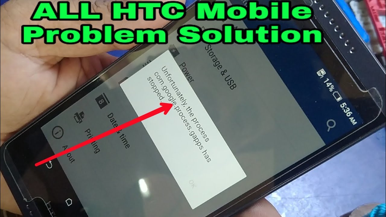 HTC Desire 816G unfortunately sense home has stopped Problem  (Hard Reset)