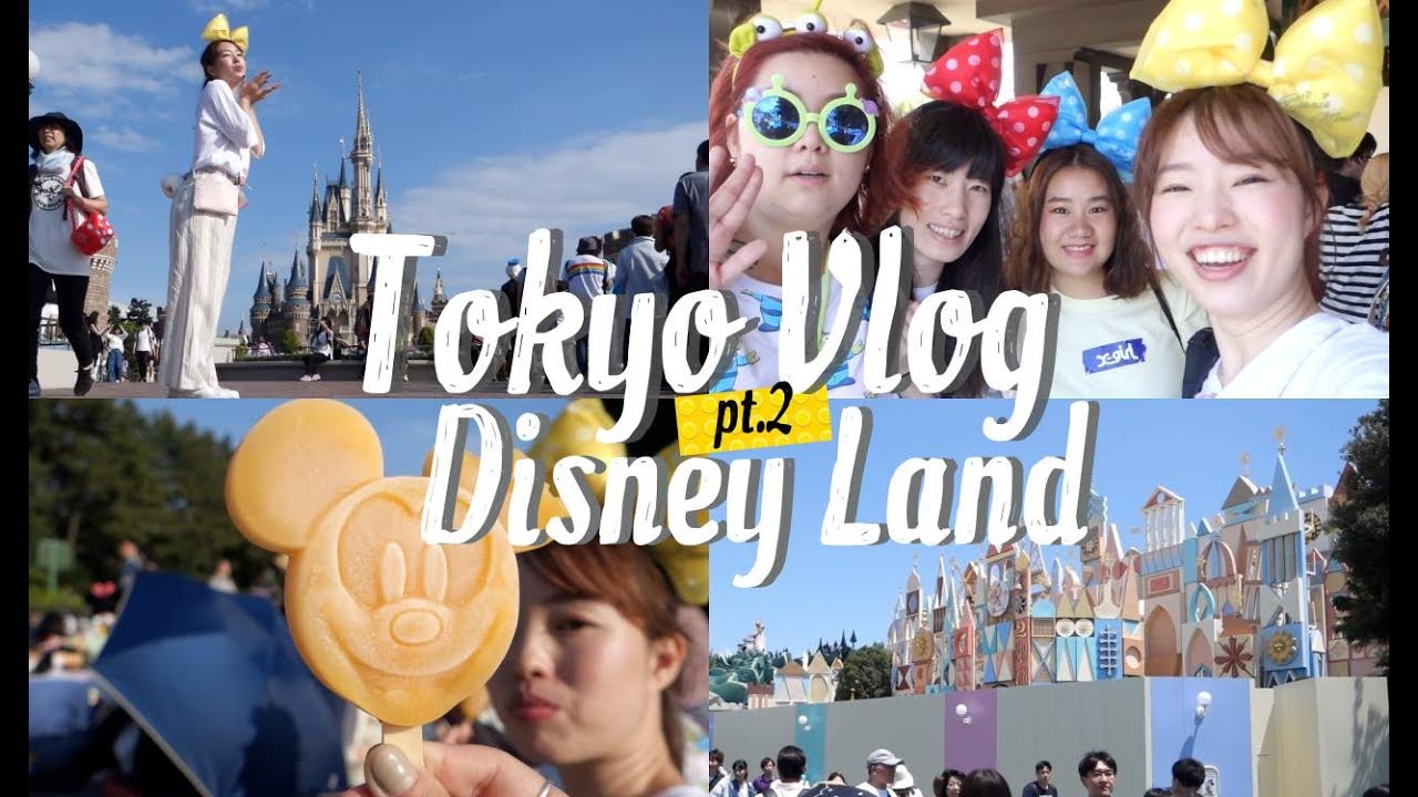 2017 東京生日之旅#2 我們到東京迪士尼樂園啦 !!! Chatty Tokyo Disney Vlog  l EVALIN