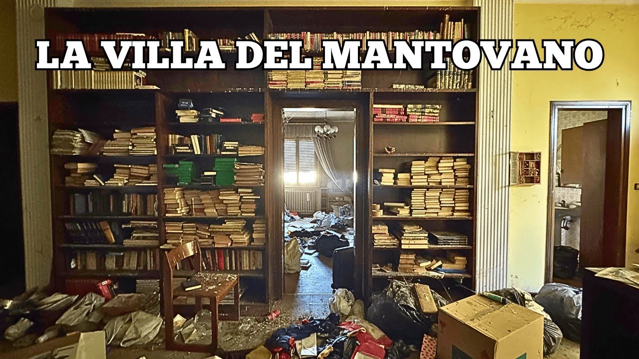 Questa villa all' INGRESSO del paese è ABBANDONATA da POCHI ANNI e al suo interno SCOPRIAMO