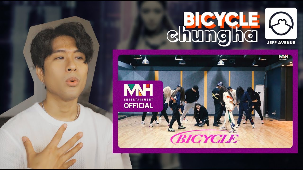 Performer Reacts to Chungha ‘Bicycle’ Dance Practice