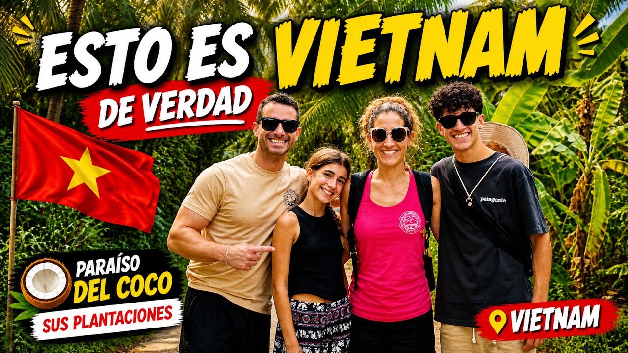 Ruta 12 días VIETNAM SUR dia 4 Ben Tre Aventura en Familia