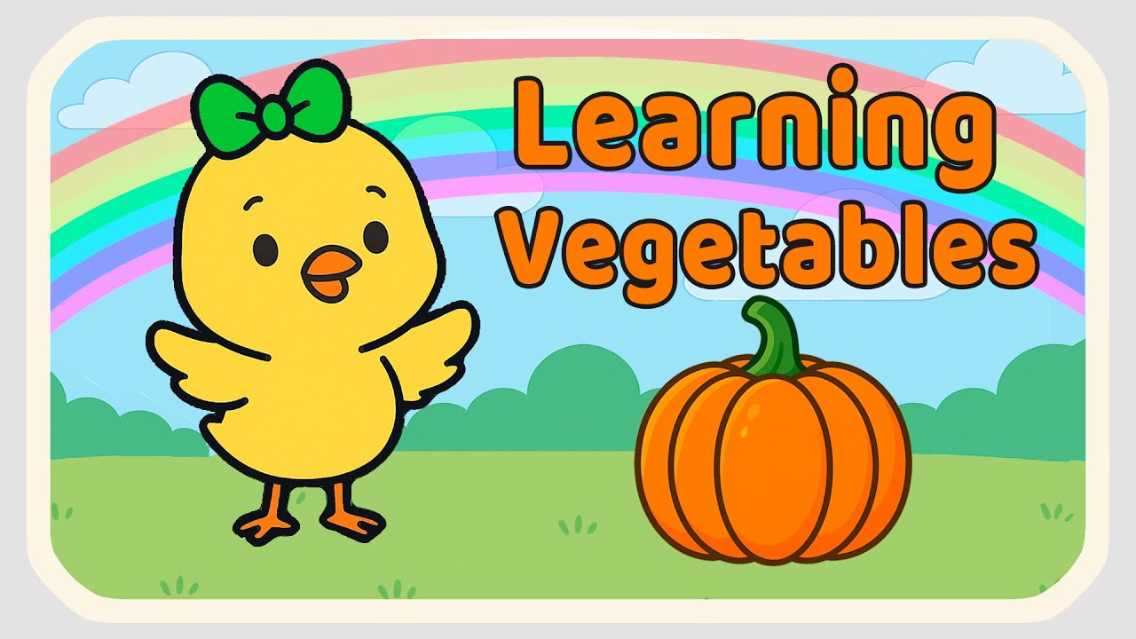 Learn Vegetables in English for Kids | Fun Veggie Lesson with Chipy 🥕🥦🍅