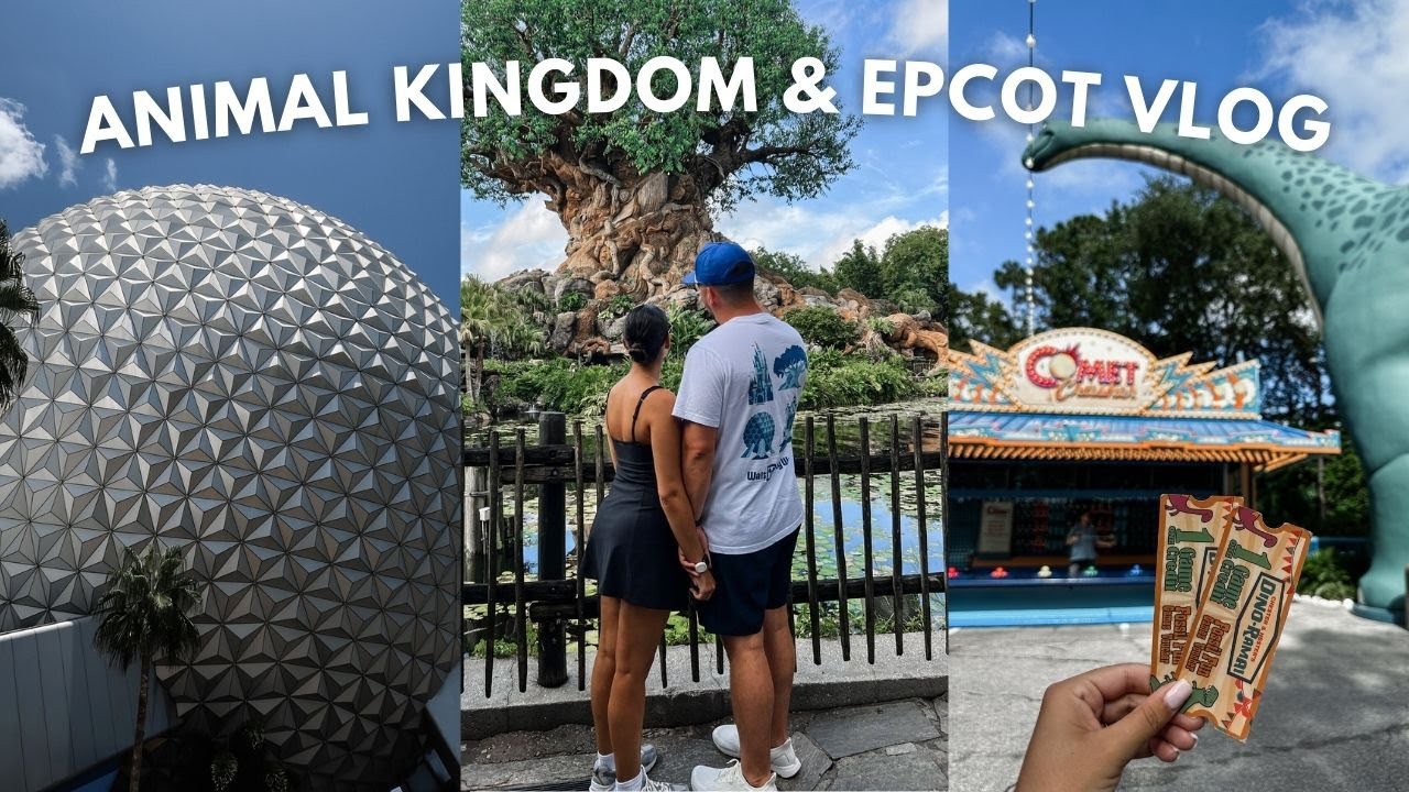 DISNEY WORLD ANIMAL KINGDOM & EPCOT VLOG - Pandora, Safari, Teppan Edo, Guardians & more!