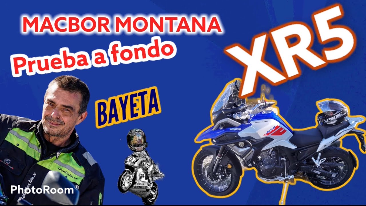 Macbor MONTANA XR5 prueba a fondo en castellano. La trail A2 2021